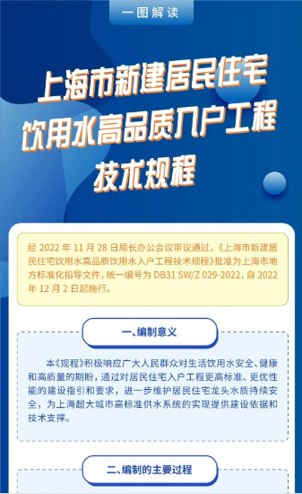 【地方标准】《上海市新建居民住宅饮用水高品质入户工程技术规程》规定:管径 dn 小于100mm 室内给水管道应选用不锈钢管- 【地方标准】《上海市新建居民住宅饮用水高品质入户工程技术规程》规定:管径 dn 小于100mm 室内给水管道应选用不锈钢管-